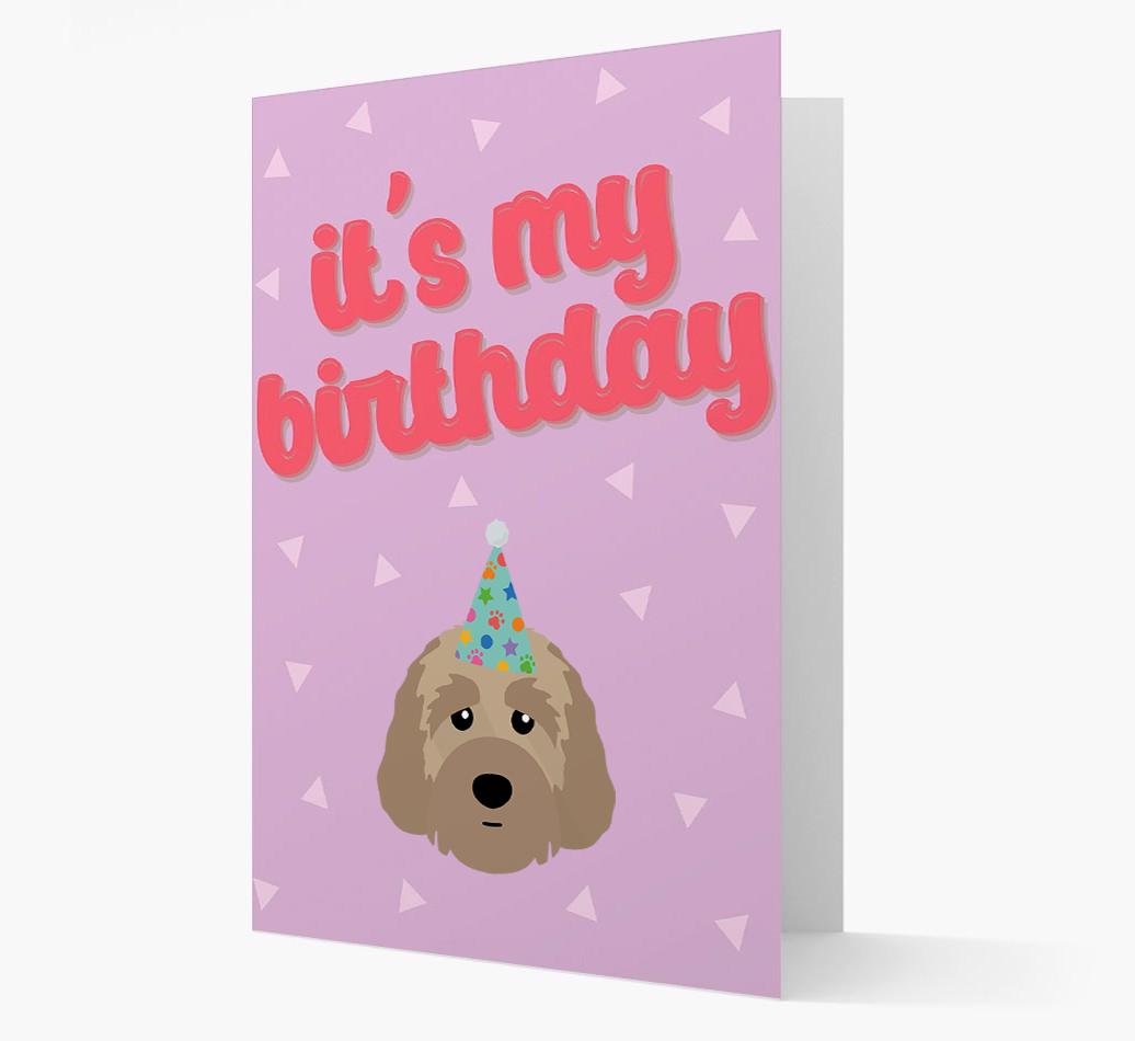 'It's my Birthday' Card with {breedFullName} Icon