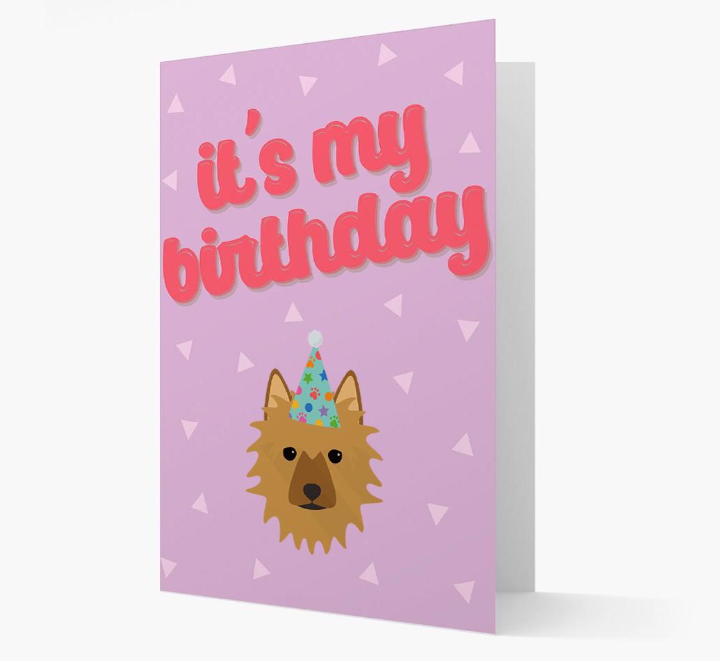 'It's my Birthday' Card with {breedFullName} Icon