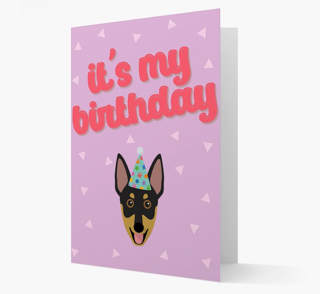 'It's my Birthday' Card with {breedFullName} Icon