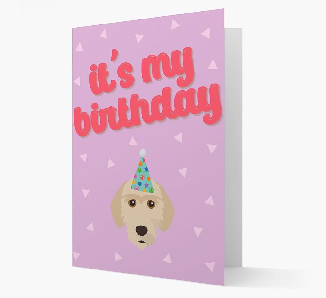 'It's my Birthday' Card with {breedFullName} Icon