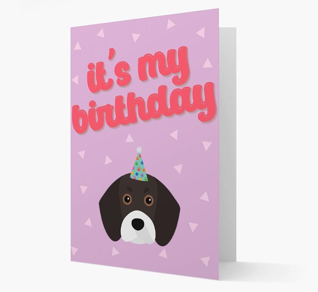 'It's my Birthday' Card with {breedFullName} Icon