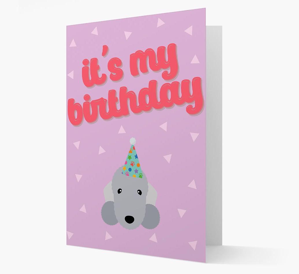 'It's my Birthday' Card with {breedFullName} Icon