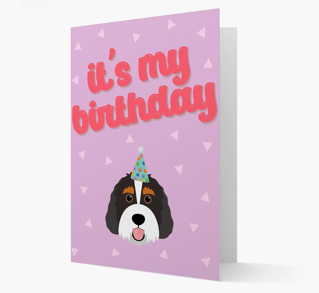 'It's my Birthday' Card with {breedFullName} Icon