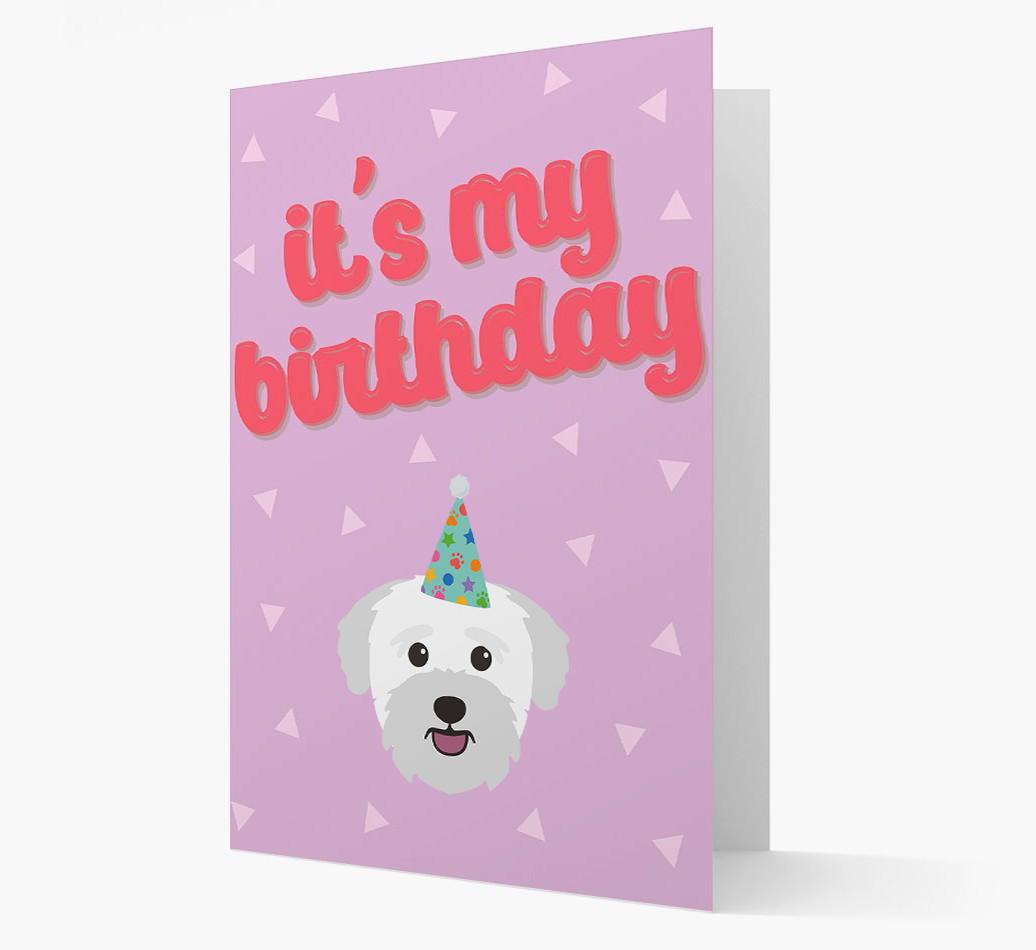 'It's my Birthday' Card with {breedFullName} Icon