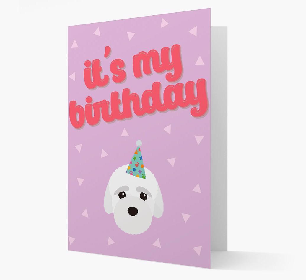 'It's my Birthday' Card with {breedFullName} Icon