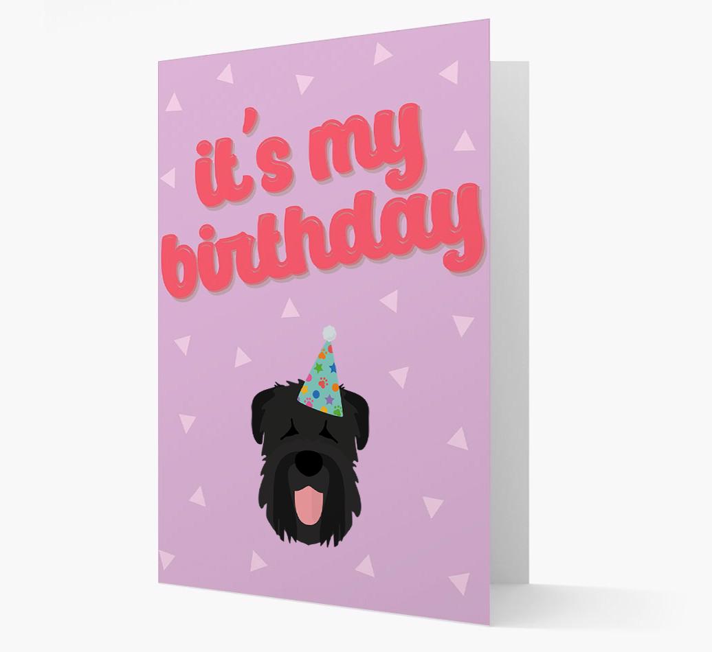 'It's my Birthday' Card with {breedFullName} Icon