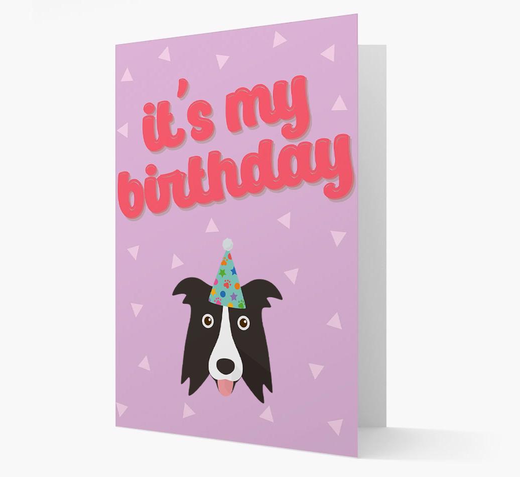 'It's my Birthday' Card with {breedFullName} Icon