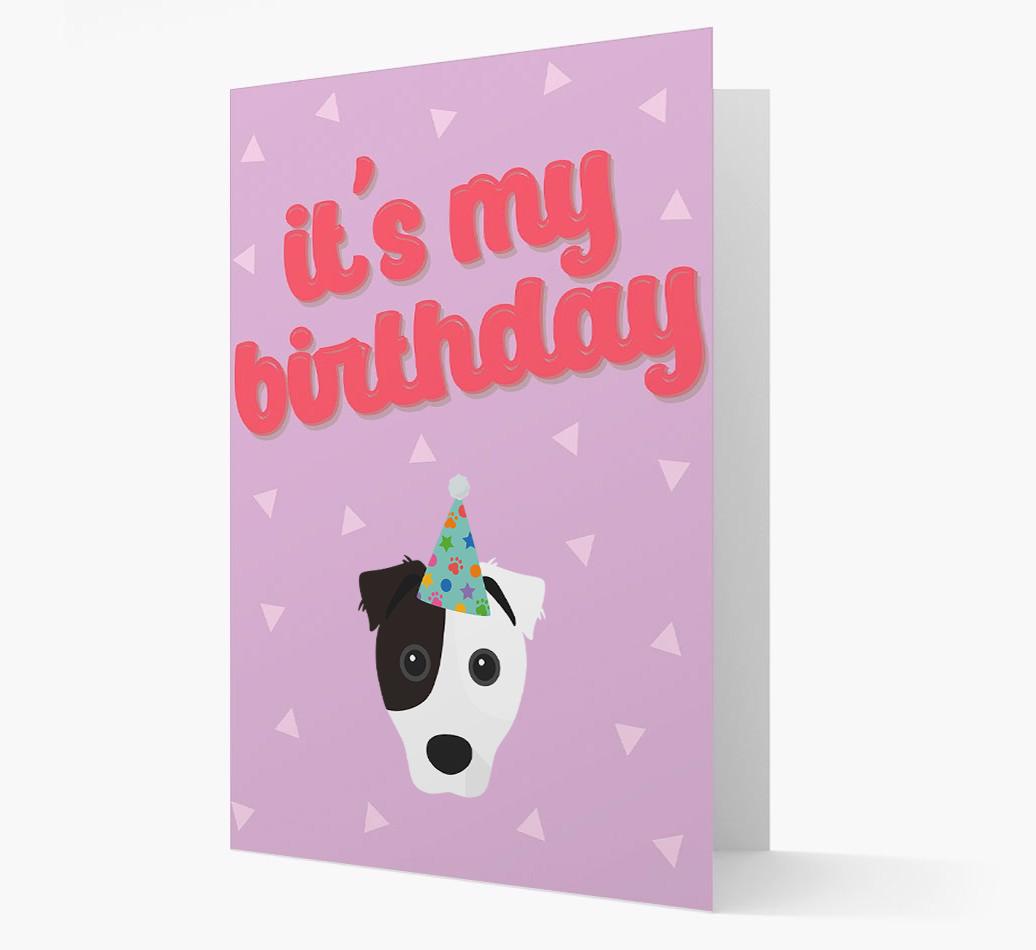 'It's my Birthday' Card with {breedFullName} Icon