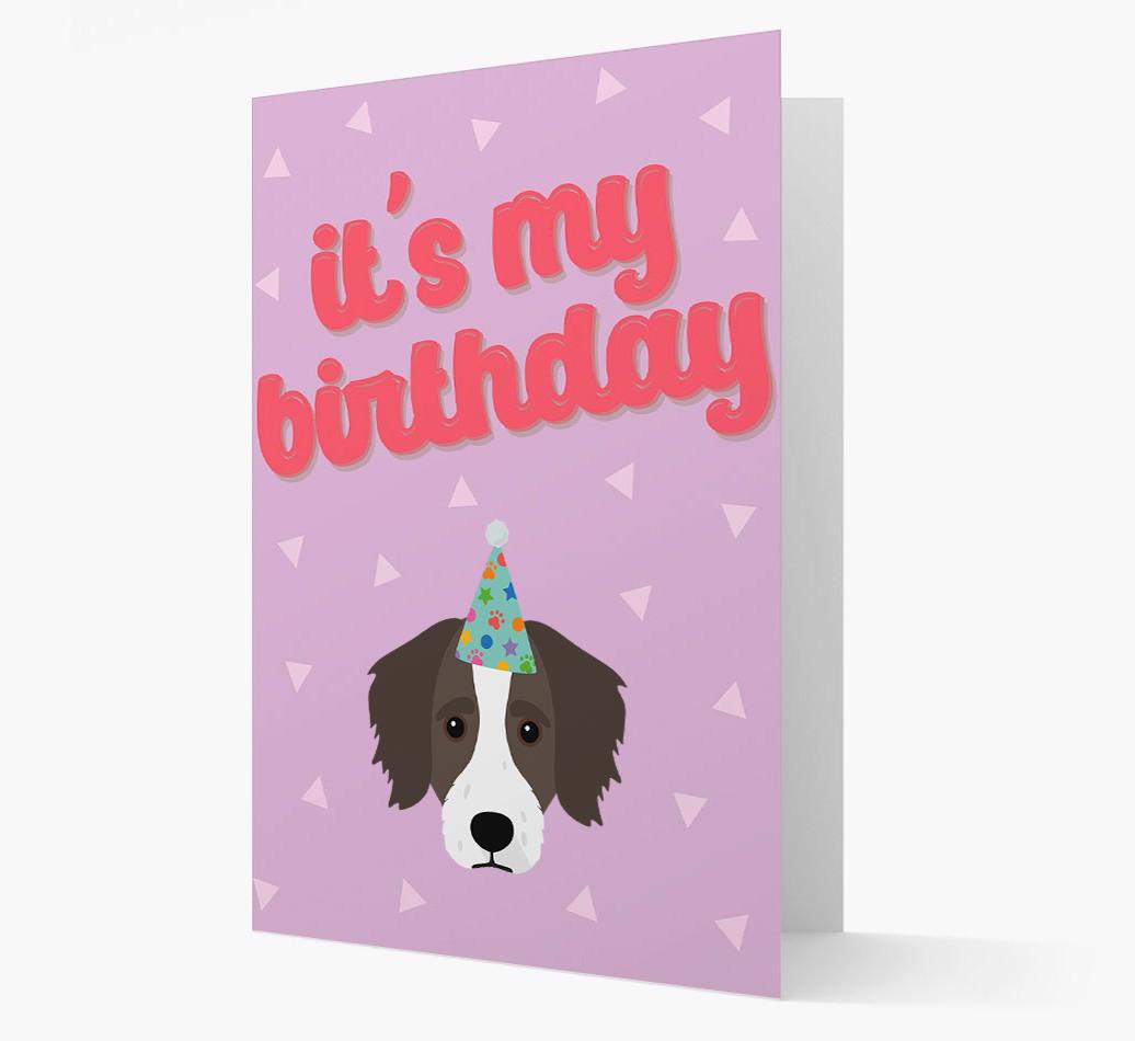 'It's my Birthday' Card with {breedFullName} Icon