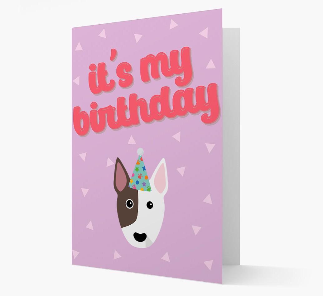 'It's my Birthday' Card with {breedFullName} Icon
