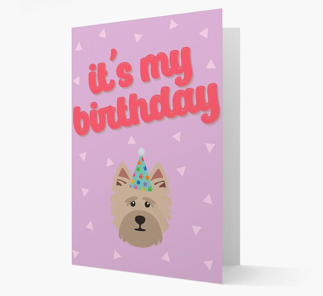 'It's my Birthday' Card with {breedFullName} Icon
