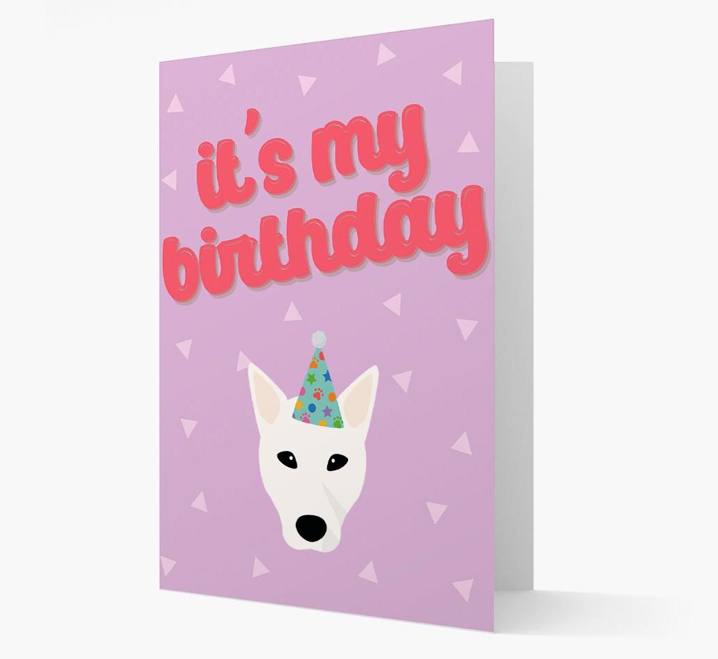'It's my Birthday' Card with {breedFullName} Icon