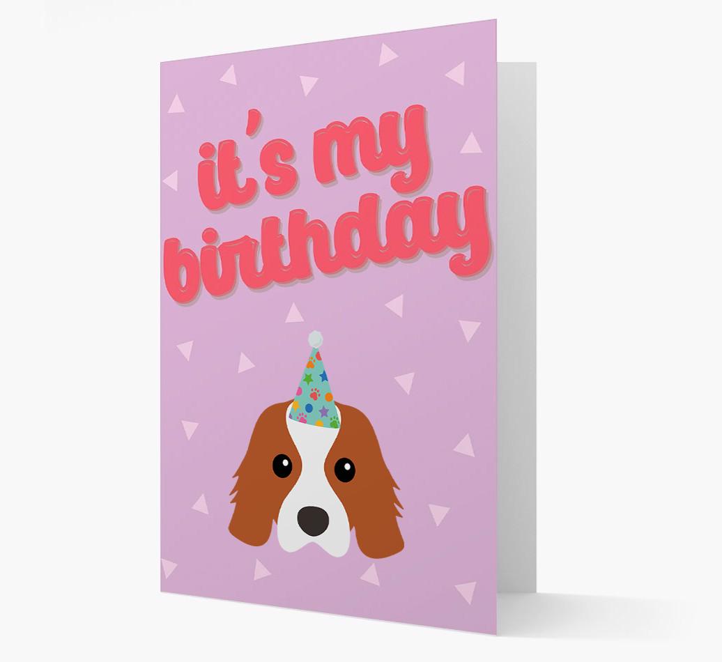 'It's my Birthday' Card with {breedFullName} Icon