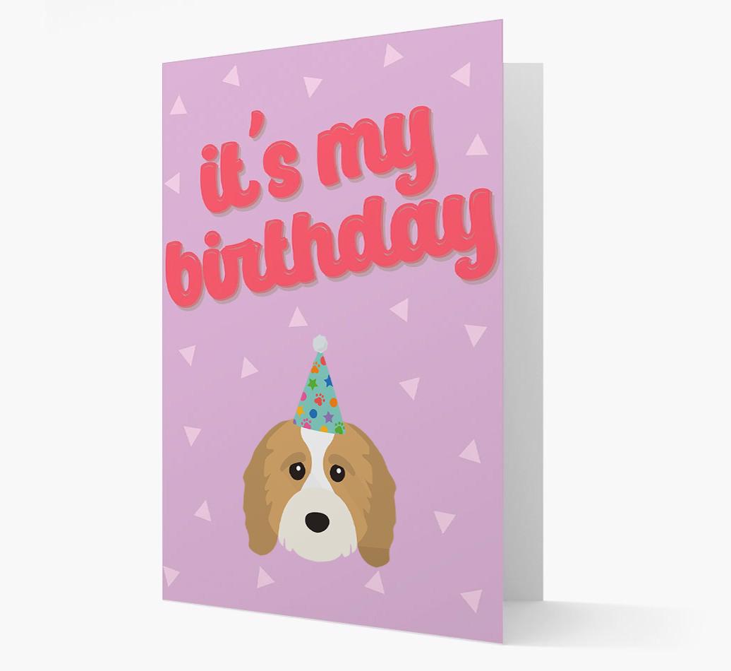 'It's my Birthday' Card with {breedFullName} Icon