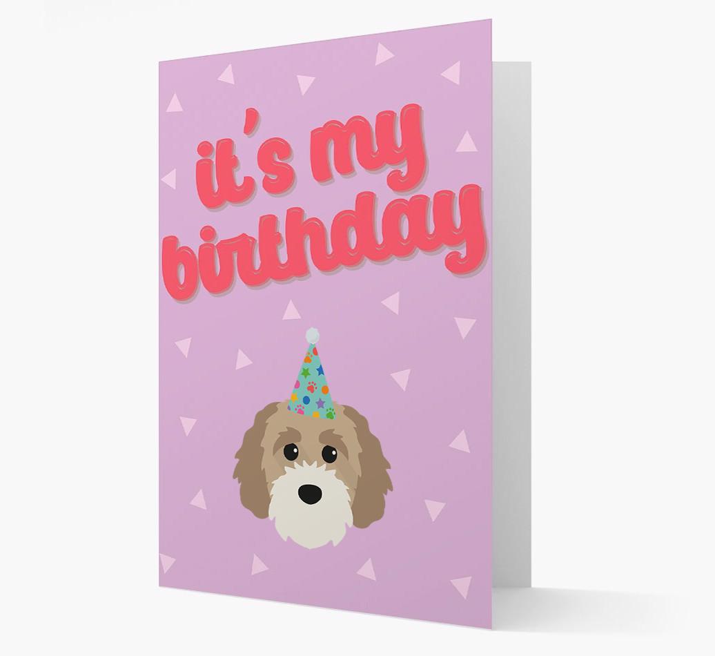 'It's my Birthday' Card with {breedFullName} Icon