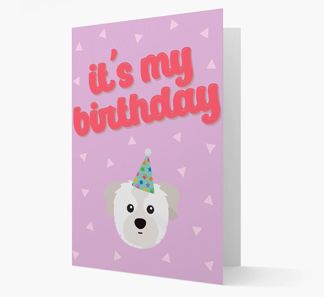 'It's my Birthday' Card with {breedFullName} Icon