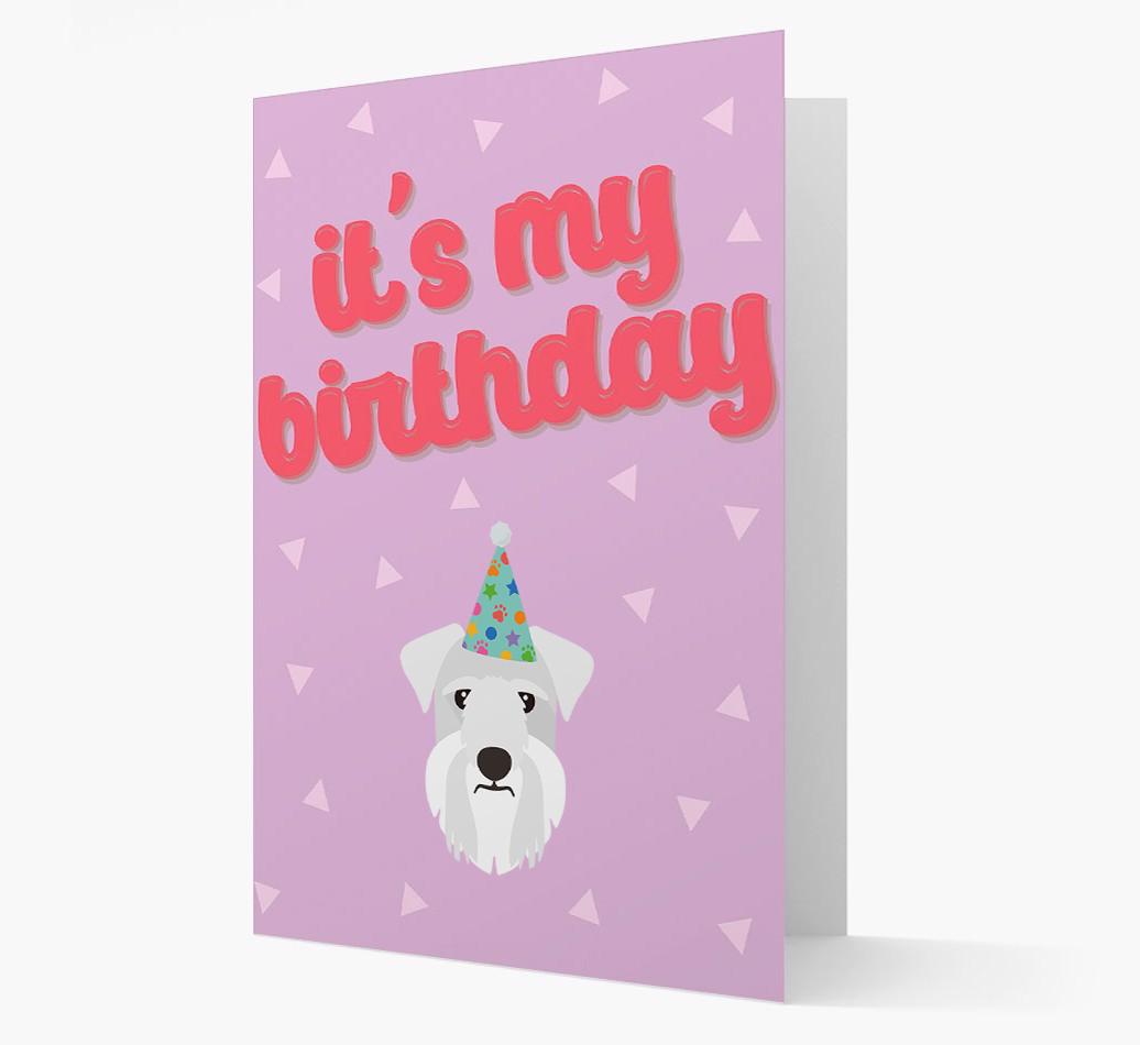 'It's my Birthday' Card with {breedFullName} Icon