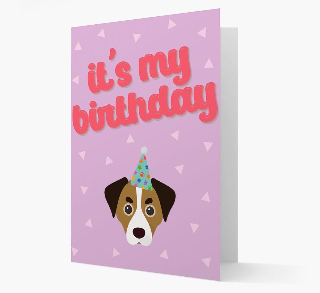 'It's my Birthday' Card with {breedFullName} Icon