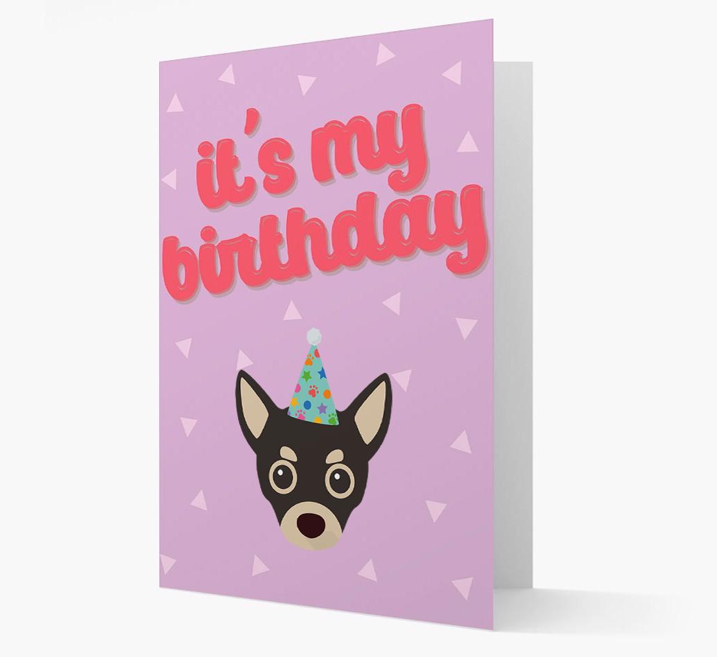 'It's my Birthday' Card with {breedFullName} Icon
