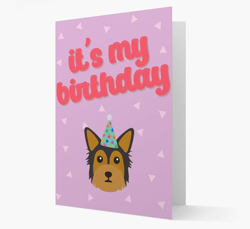 'It's my Birthday' Card with {breedFullName} Icon