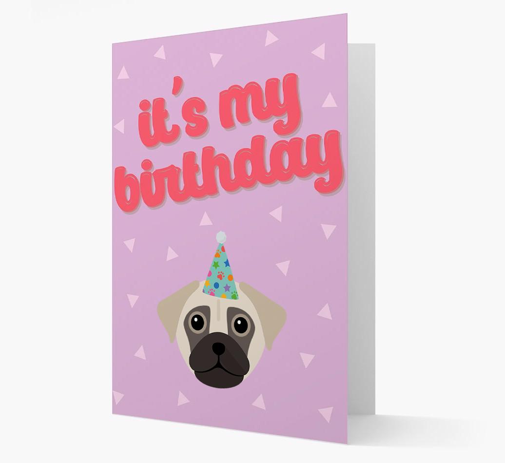'It's my Birthday' Card with {breedFullName} Icon