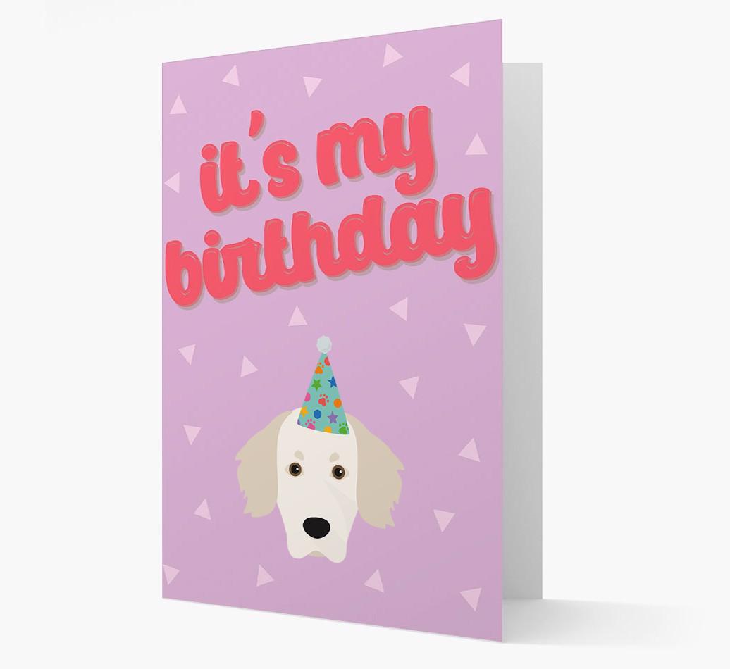 'It's my Birthday' Card with {breedFullName} Icon