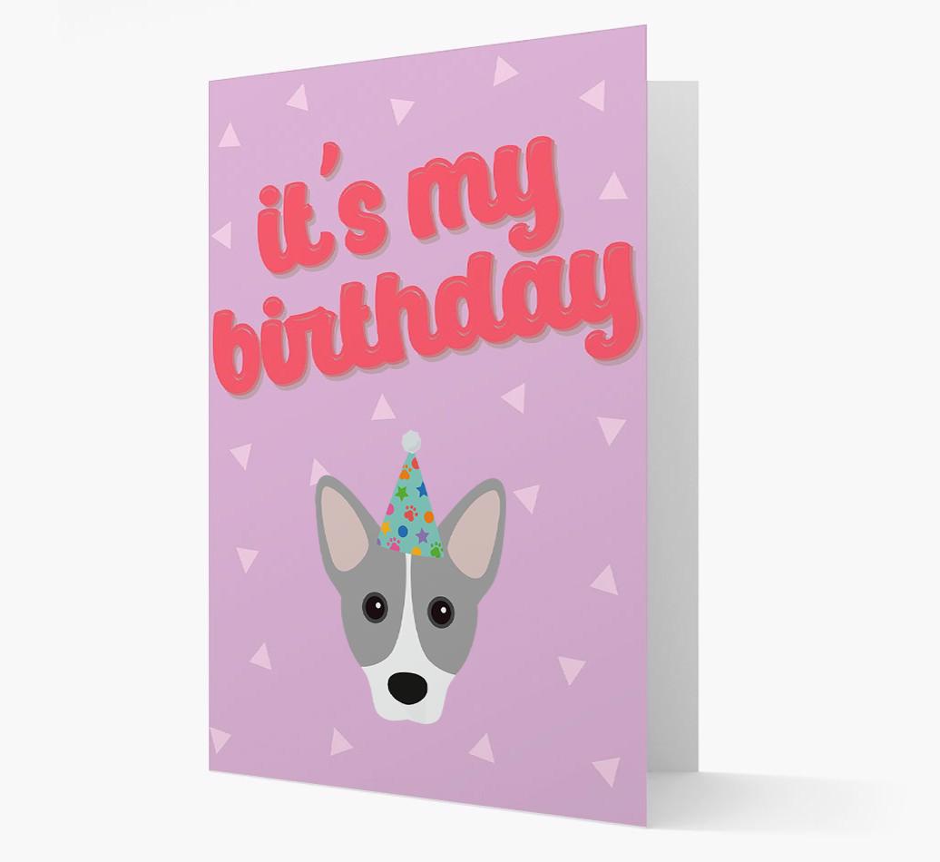 'It's my Birthday' Card with {breedFullName} Icon