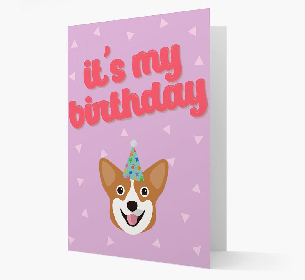 'It's my Birthday' Card with {breedFullName} Icon