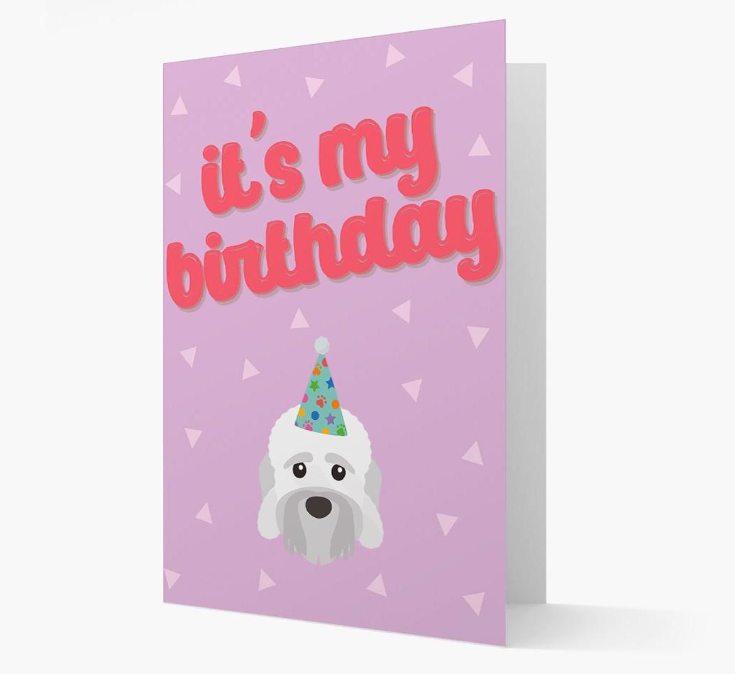 'It's my Birthday' Card with {breedFullName} Icon