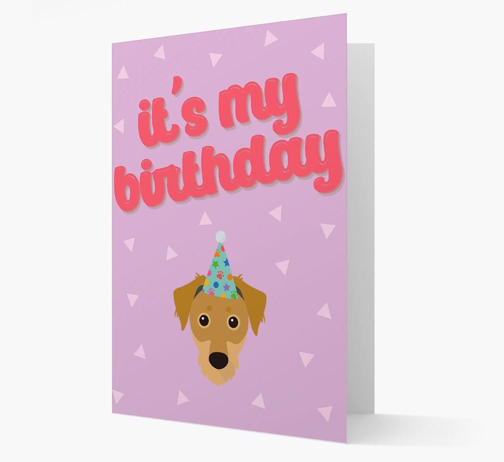 'It's my Birthday' Card with {breedFullName} Icon
