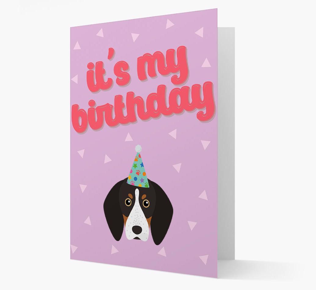 'It's my Birthday' Card with {breedFullName} Icon