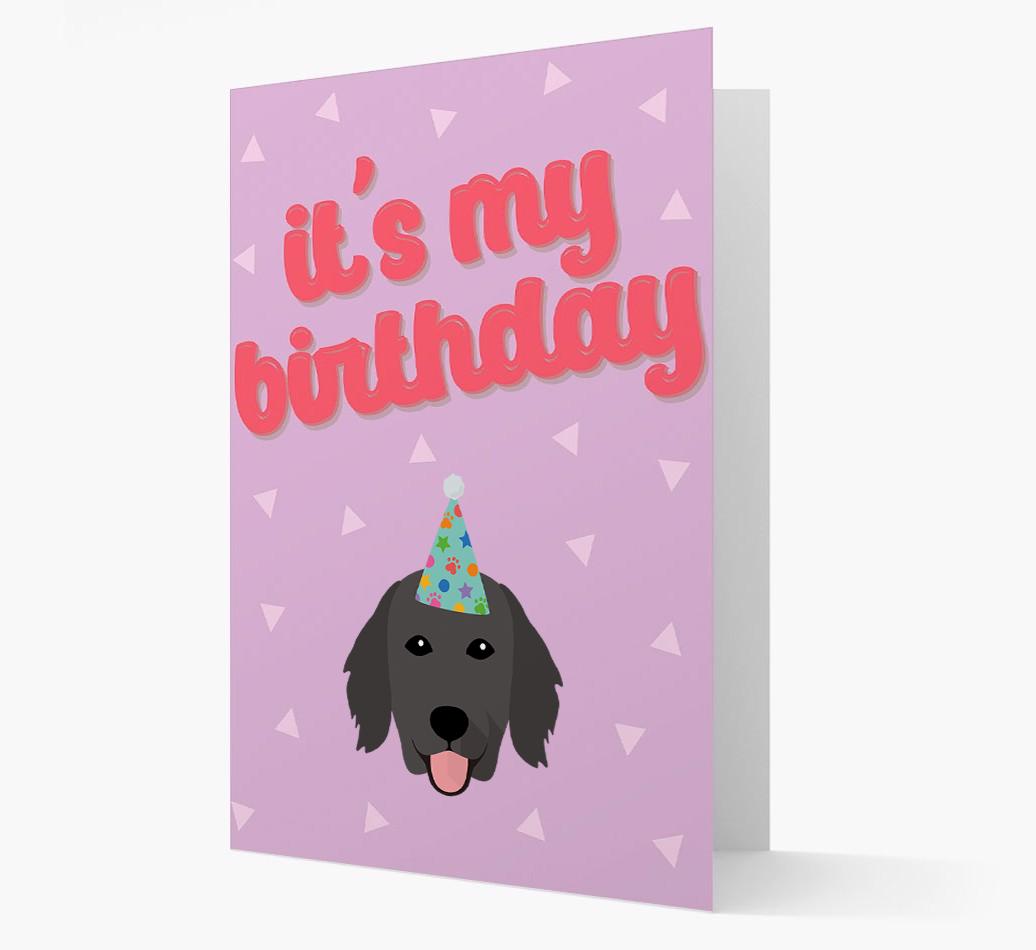'It's my Birthday' Card with {breedFullName} Icon