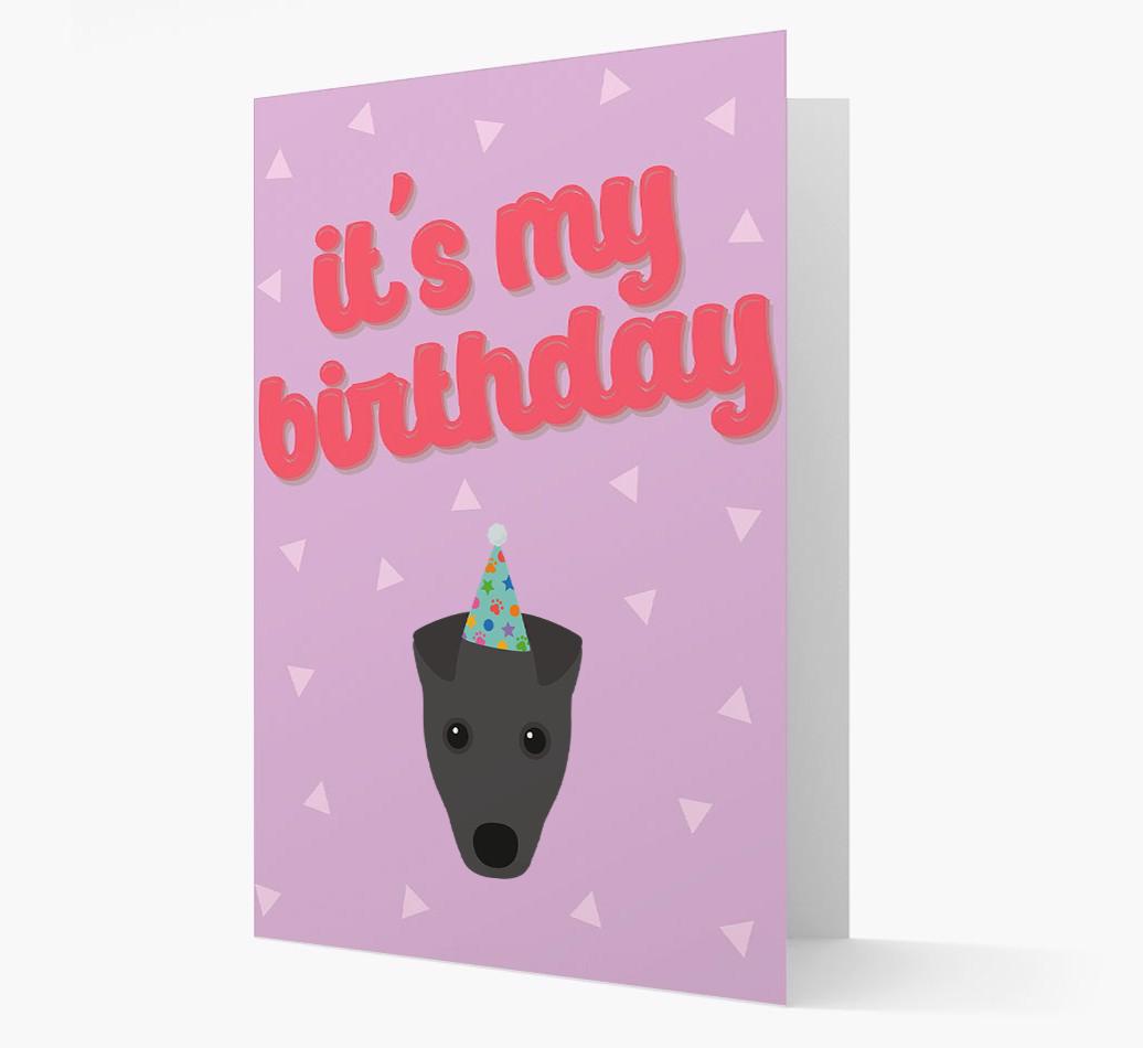 'It's my Birthday' Card with {breedFullName} Icon