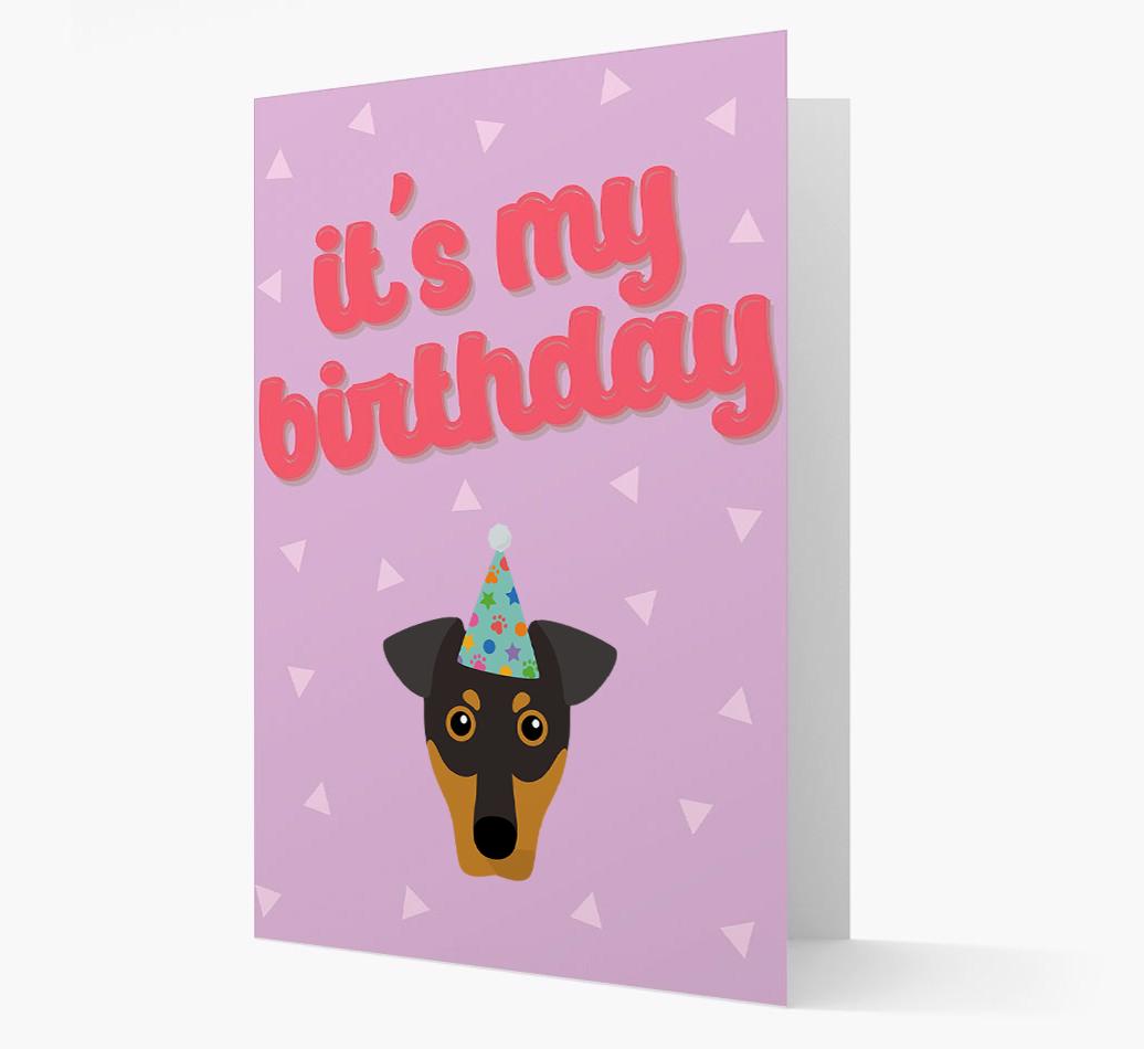 'It's my Birthday' Card with {breedFullName} Icon