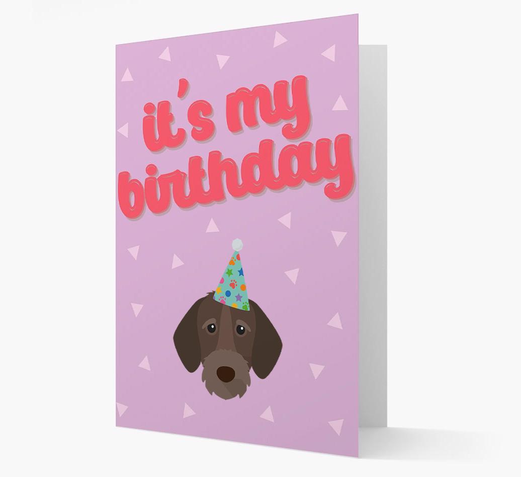 'It's my Birthday' Card with {breedFullName} Icon