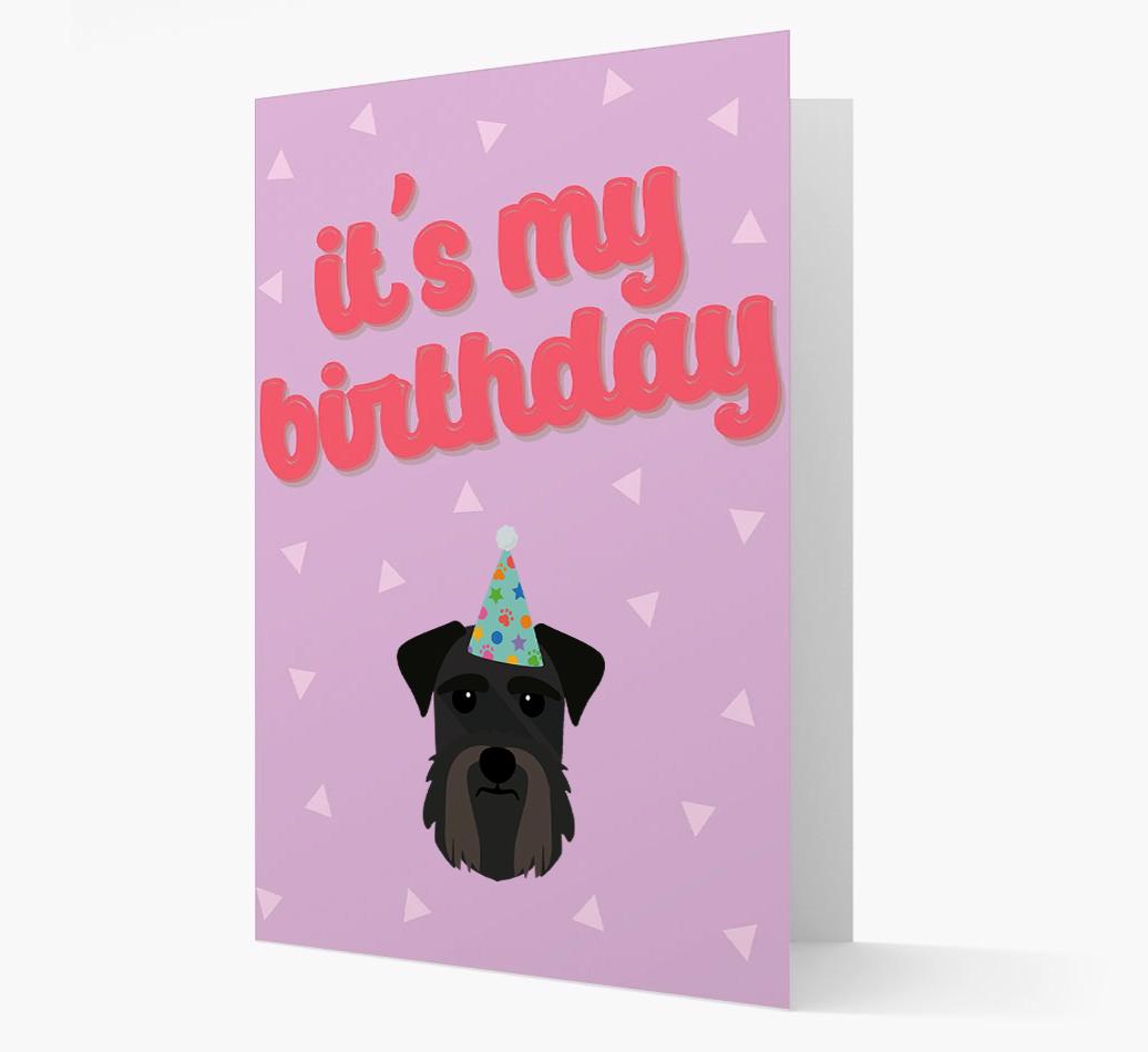 'It's my Birthday' Card with {breedFullName} Icon