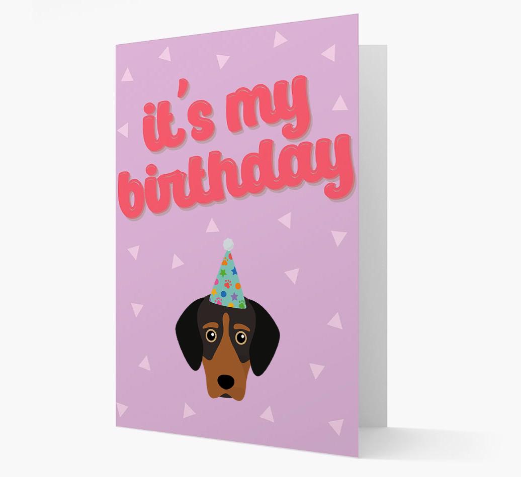 'It's my Birthday' Card with {breedFullName} Icon