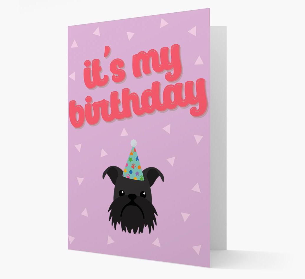 'It's my Birthday' Card with {breedFullName} Icon