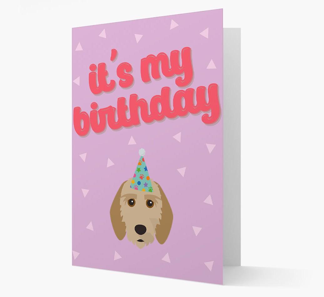 'It's my Birthday' Card with {breedFullName} Icon