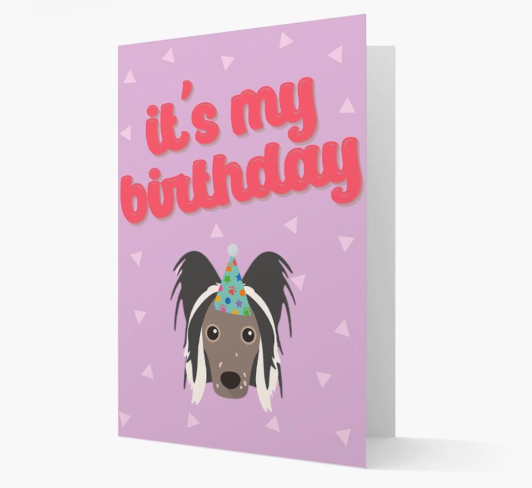 'It's my Birthday' Card with {breedFullName} Icon