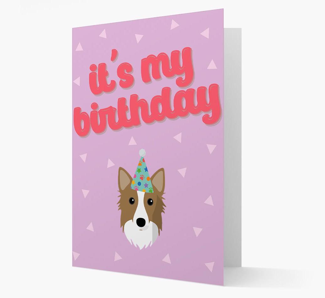 'It's my Birthday' Card with {breedFullName} Icon