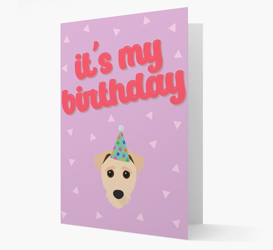 'It's my Birthday' Card with {breedFullName} Icon