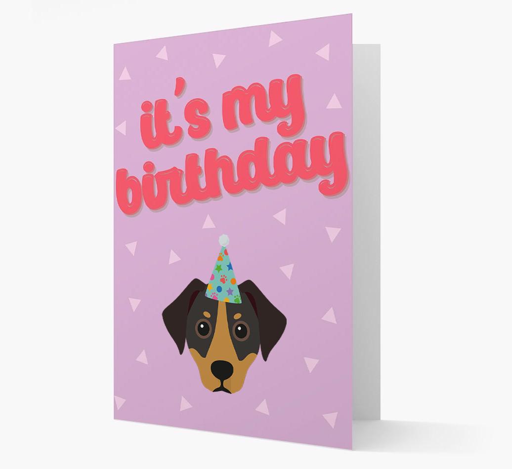 'It's my Birthday' Card with {breedFullName} Icon