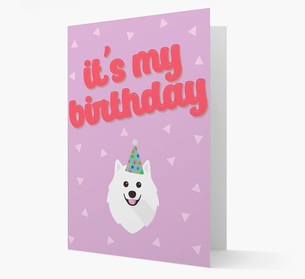 'It's my Birthday' Card with {breedFullName} Icon