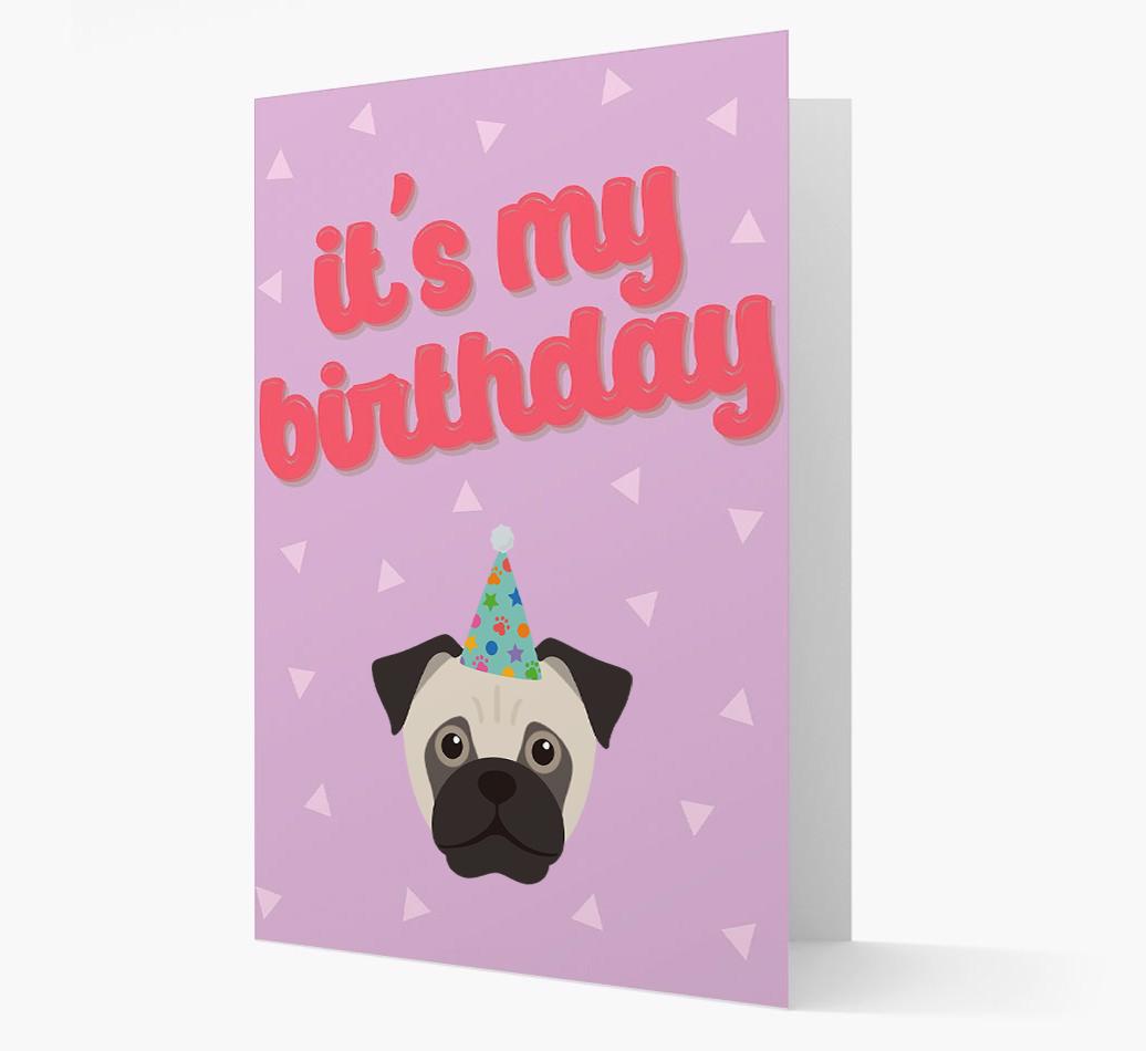 'It's my Birthday' Card with {breedFullName} Icon
