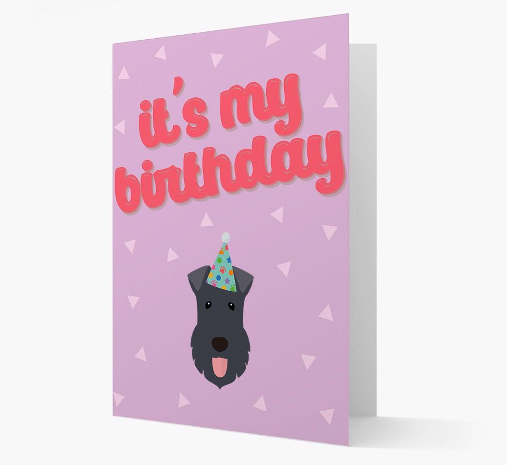 'It's my Birthday' Card with {breedFullName} Icon