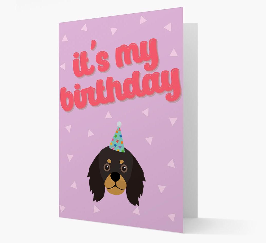 'It's my Birthday' Card with {breedFullName} Icon