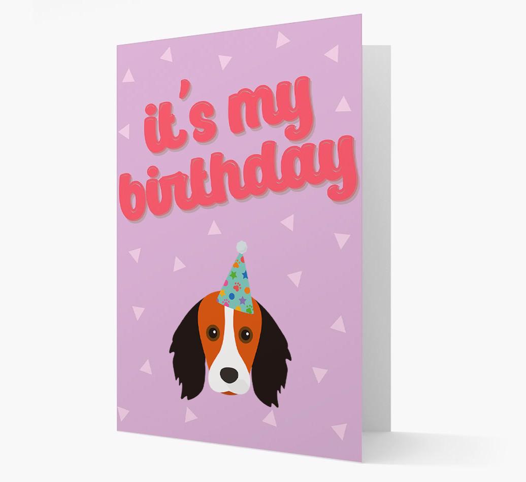 'It's my Birthday' Card with {breedFullName} Icon