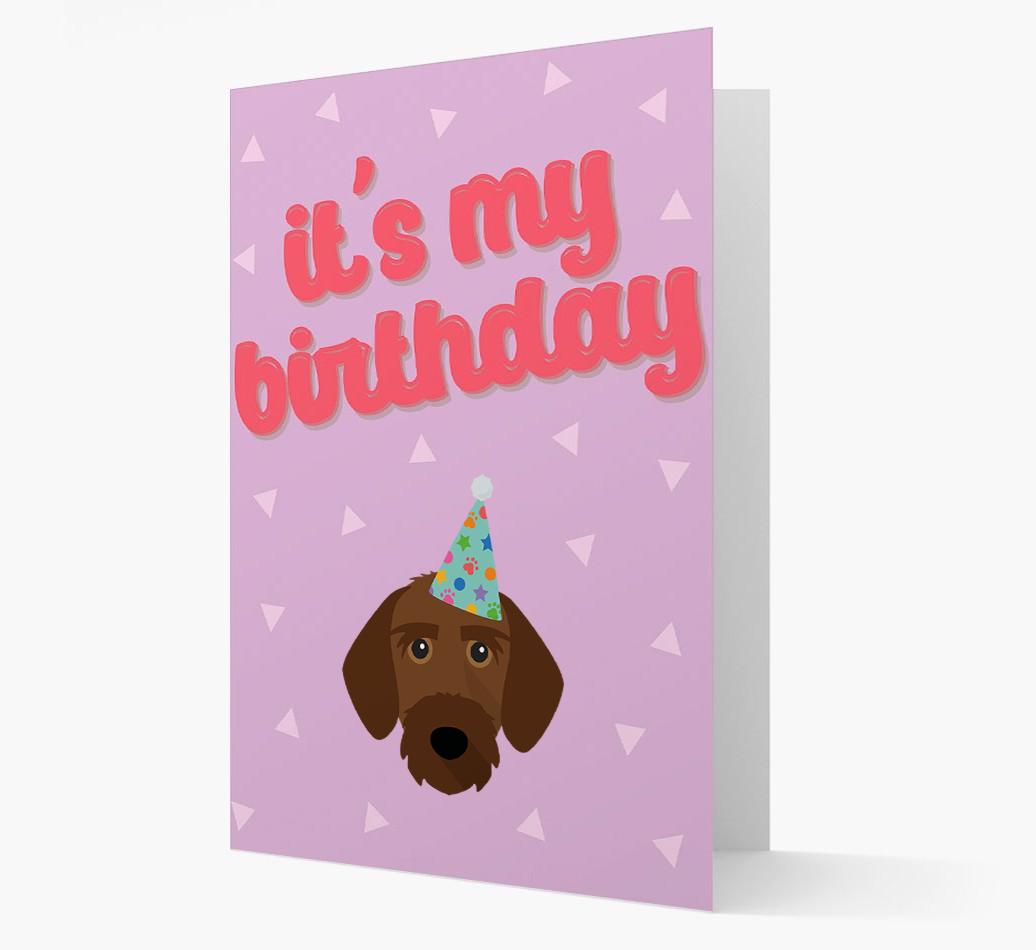 'It's my Birthday' Card with {breedFullName} Icon