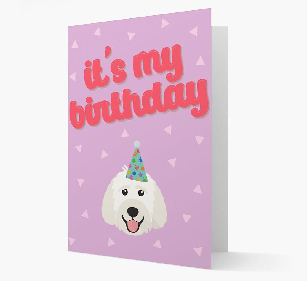 'It's my Birthday' Card with {breedFullName} Icon